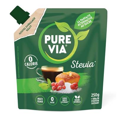 Pure Via Edulcorant à l'extrait de Stévia, 250g