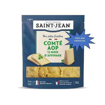 Saint Jean Pâtes Fraiches Farcies Comté AOP, 250g