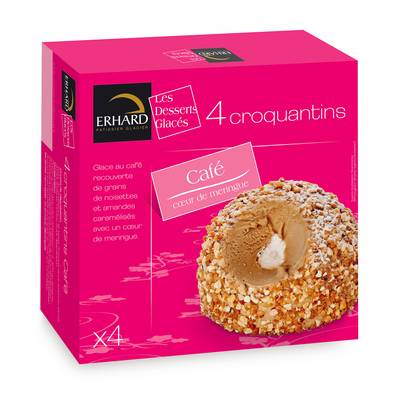 Erhard Croquantins café, 4x78g