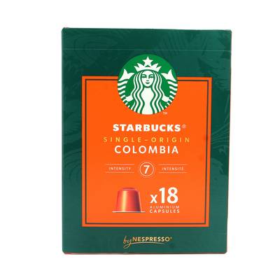 Starbucks by Nespresso  Singl Origine Colombia x18, 101g