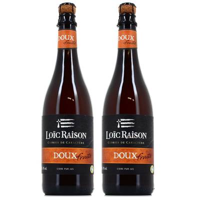 Loic Raison Cidre Doux 3°, 2x75cl