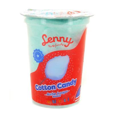 Lenny Cotton Candy Tutti Frutti - Barbe à papa, 20g