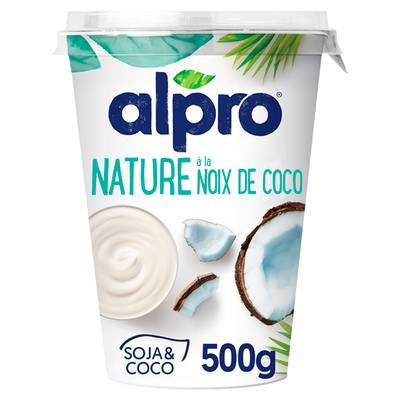 Alpro Dessert végétal soja coco, 500g