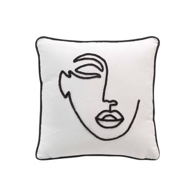 Douceur D Interieur Housse de coussin 40x40cm Demy, 40 x 40 cm