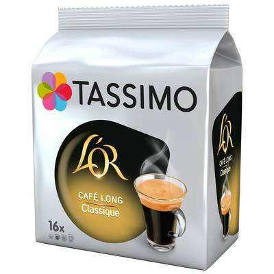 Tassimo L'or café long classique, 16 dosettes
