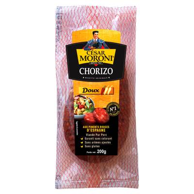 César MORONI Chorizo Doux, 200g