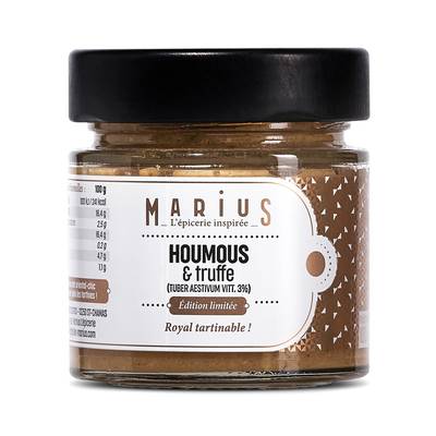 Marius, L'Épicerie Inspirée Houmous à la Truffe, 100g