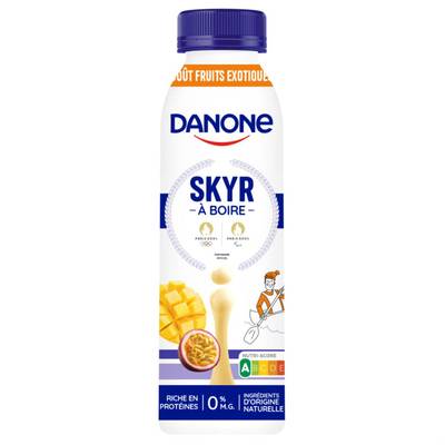 Danone Skyr à boire 0% Exotique, 270g