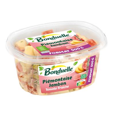 Bonduelle Salade Piémontaise Jambon Tomate Fraiche, 500g