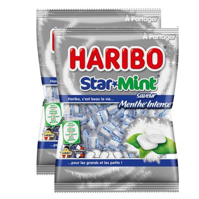 Haribo Starmint, Lot de 2x200g
