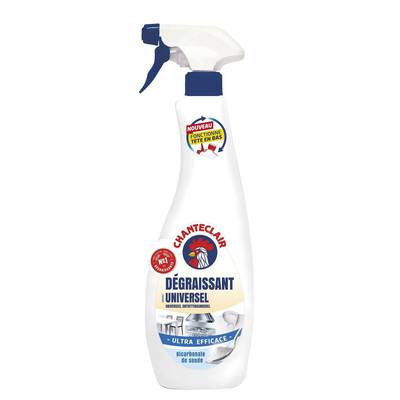 Chanteclair Spray dégraissant universel bicarbonate, 600ml