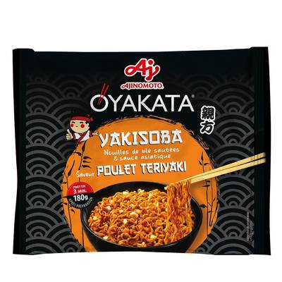 Oyakata Nouilles Sautées Yakisoba Poulet en sachet, 90g