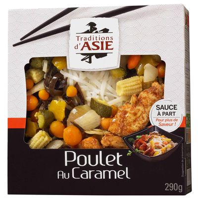 3248830689799 - Tradition d'asie - Poulet au Caramel, Nouilles de Riz