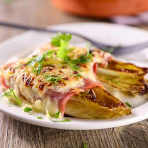 Endives au jambon