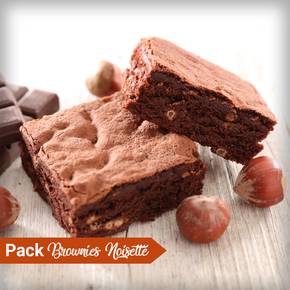 Pack Brownies Noisette