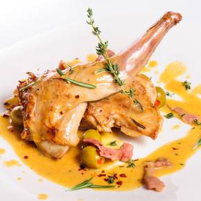 Lapin à la moutarde