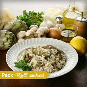 Risotto artichauts parmesan