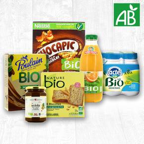 Pack Petit déjeuner enfant bio