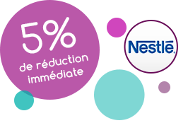 5% de réduction immédiate