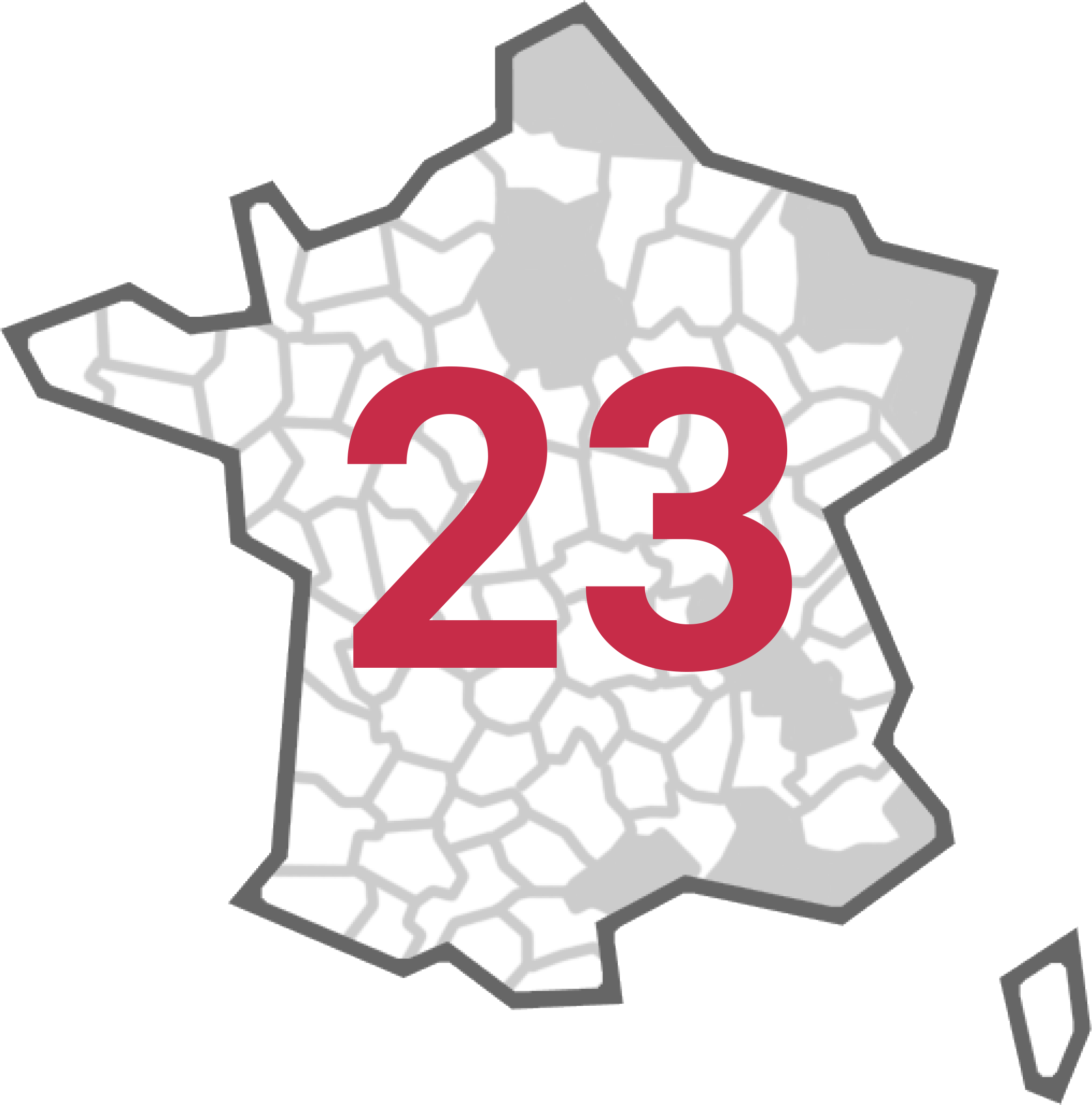 Livraison dans 23 départements