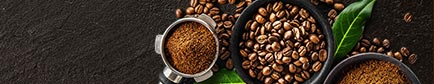 Le comptoir du café