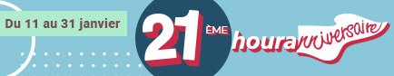 21ème Houranniversaire
