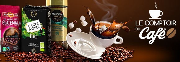 Du 4 au 17 novembre faites une pause café pour découvrir les cafés en grains, moulus solubles ou en dosettes pur arabica, aromatisés, italiens et dégustez différents crus : Amérique du Sud, Afrique, Asie.