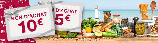Votre 1ère commande de l'été vous fait gagner un bon d'achat valable jusqu'au 19 août 2018