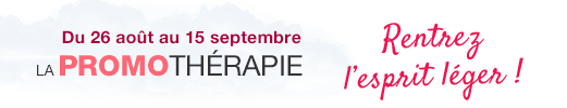 du 26 août au 15 septembre - La promothérapie - rentrez l'esprit leger
