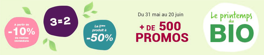 Promotion Produits biologiques