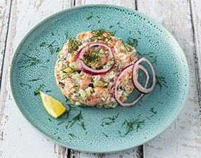 Tartare de Saumon au Philadelphia 