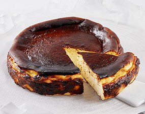 Burnt Basque Cheesecake au Philadelphia 