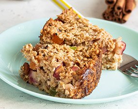 Crumble aux pommes à l'avoine