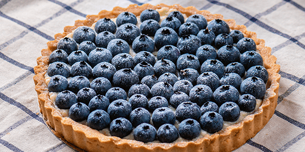 Tarte aux myrtilles