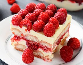 Tiramisu aux fruits rouges 