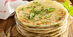 Pancakes légers aux petits légumes et au fromage