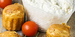 muffins à la ricotta et tomate