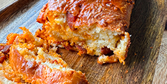 Cake chorizo tomates