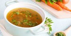 Bouillon de carottes bio au persil dès 4 - 6 mois  