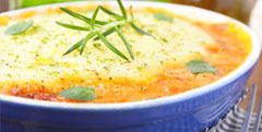 Gratin de patates douces sans lactose à partir de 12 mois   